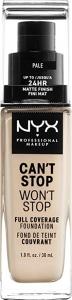 NYX Can't Stop Won't Stop Pale 30ml 1