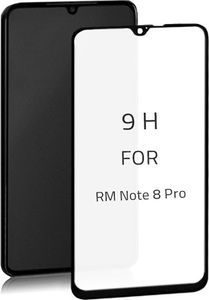 Qoltec Szkło ochronne hartowane PREMIUM Qoltec do Xiaomi Redmi Note 8 Pro | Czarne 1
