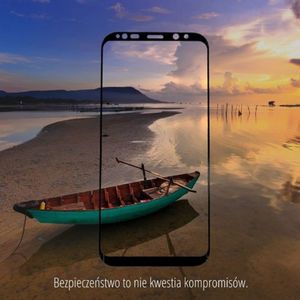 Qoltec Szkło ochronne hartowane PREMIUM Qoltec do Xiaomi Redmi Note 8 Pro | Czarne 4
