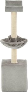 vidaXL Drapak dla kota z sizalowymi słupkami, 105 cm, szary 3