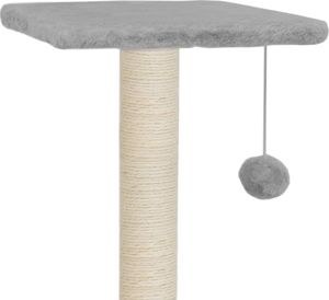 vidaXL Drapak dla kota z sizalowymi słupkami, 65 cm, szary 5