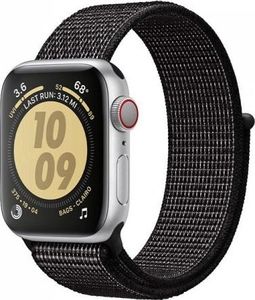 Crong Crong Reflex Band - Pasek sportowy Apple Watch 38/40 mm (czarny) 1