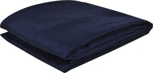 vidaXL Pokrowiec/Narzuta na kanapę micro zamsz granat 270 x 350 cm 2