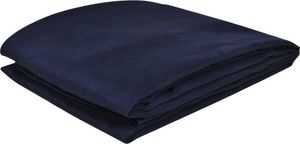 vidaXL Pokrowiec/Narzuta na kanapę micro zamsz granat 140 x 210 cm 2