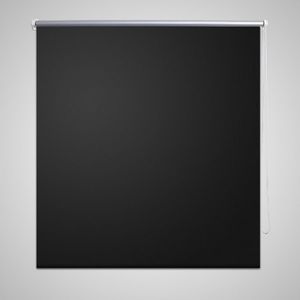 vidaXL Roleta przeciwsłoneczna 40 x 100 cm Czarna 1