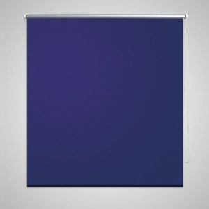 vidaXL Roleta przeciwsłoneczna Niebieska 40 x 100 cm 1