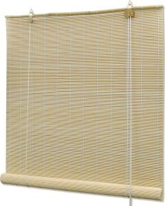 vidaXL Rolety bambusowe, 150 x 220 cm, naturalne 1
