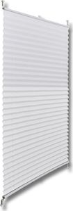 vidaXL Roleta plisowana 100x200 cm Biała 3