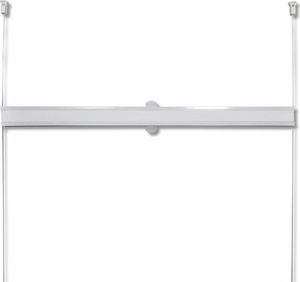 vidaXL Roleta plisowana, biała (90x100 cm) 5