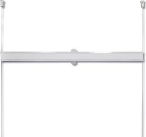 vidaXL Roleta plisowana, biała (80x100cm) 5