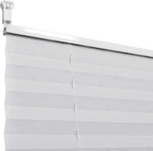 vidaXL Roleta plisowana, biała (80x100cm) 6