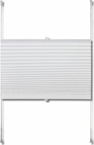 vidaXL Roleta plisowana, biała, 50 x 150 cm 4