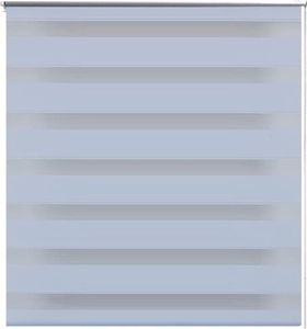 vidaXL Roleta w pasy (80 x 150 cm) biała 2