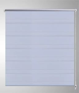 vidaXL Roleta w pasy (80 x 150 cm) biała 4