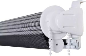 vidaXL Roleta w pasy (50 x 100 cm), szara 5