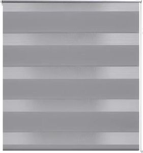 vidaXL Roleta Zebra (40 x 100 cm) Szara 2