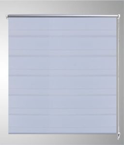 vidaXL Roleta Zebra (40 x 100 cm) Biała 4
