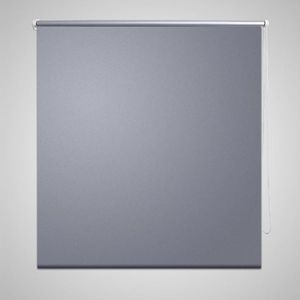 vidaXL Roleta przeciwsłoneczna, 100 x 230 cm, szara 1