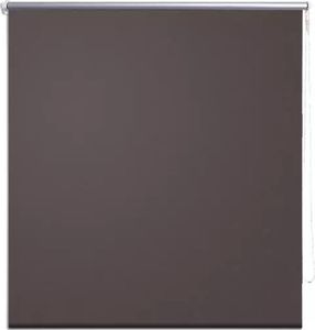 vidaXL Roleta okienna zaciemniająca kawowa 80 x 230 cm 2