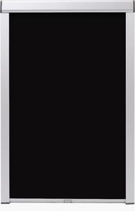 vidaXL Roleta zaciemniająca, czarna, UK08 3