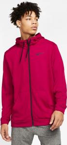 Nike Bluza męska Hoodie Dri-Fit czerwona r. M 1