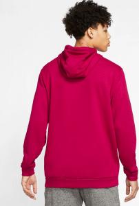 Nike Bluza męska Hoodie Dri-Fit czerwona r. S 2