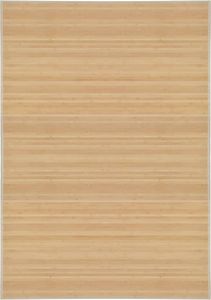 vidaXL Mata bambusowa na podłogę, 120 x 180 cm, naturalna 1
