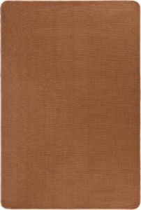 vidaXL Dywan z juty z podkładem z lateksu, 70 x 130 cm, brązowy 1