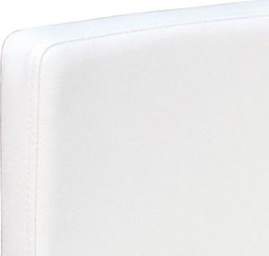 vidaXL Krzesła stołowe, 2 szt., białe, sztuczna skóra 8