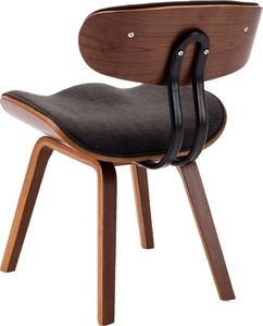 vidaXL Krzesła do jadalni, 2 szt., szare, gięte drewno i tkanina 6