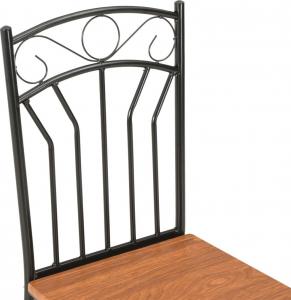 vidaXL Krzesła do jadalni, 2 szt., brązowe, MDF 6