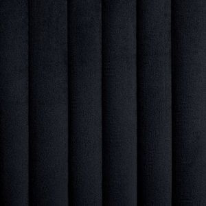 vidaXL Krzesła jadalniane, 6 szt., czarne, aksamitne 2