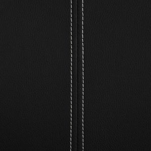 vidaXL Krzesła stołowe, 6 szt., czarne, sztuczna skóra 2