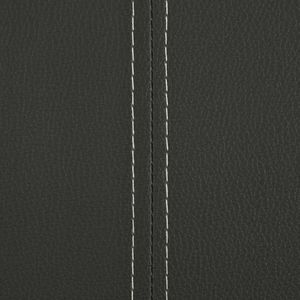 vidaXL Krzesła stołowe, 6 szt., szare, sztuczna skóra 2