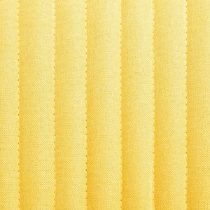 vidaXL Krzesła do jadalni, 2 szt., żółte, tapicerowane tkaniną 2