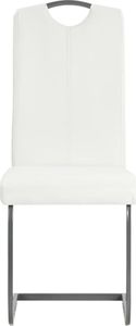 vidaXL Krzesła stołowe, 4 szt., białe 4