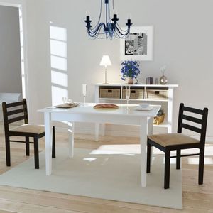 vidaXL Krzesła stołowe, 2 szt., brązowe, drewno kauczukowe i aksamit 1