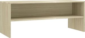vidaXL Szafka pod TV, dąb sonoma, 100 x 40 x 40 cm, płyta wiórowa 3