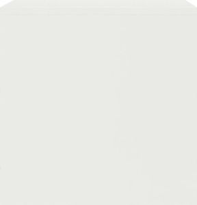 vidaXL Szafka pod TV, biała, 100 x 40 x 40 cm, płyta wiórowa 5