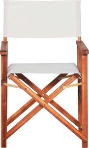 vidaXL krzesła reżyserskie, 2 sztuki, lite drewno akacjowe (45946) 2