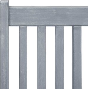 vidaXL rozkładane krzesła ogrodowe, 2 sztuki, szare, lite drewno akacjowe (45938) 7