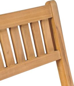 vidaXL składane krzesła barowe, 2 sztuki, lite drewno tekowe (43806) 8