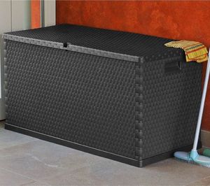 Skrzynia ogrodowa vidaXL 120x56x63 cm 420 l Antracyt 6