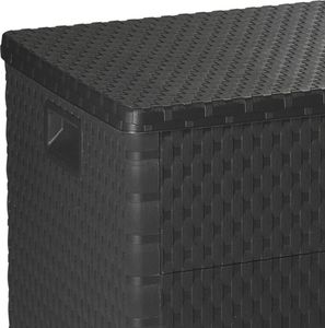 Skrzynia ogrodowa vidaXL 120x56x63 cm 420 l Antracyt 7