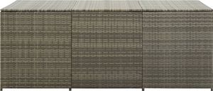 Skrzynia ogrodowa vidaXL 180x90x75 cm Szary 5