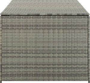 Skrzynia ogrodowa vidaXL 180x90x75 cm Szary 6