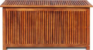 Skrzynia ogrodowa vidaXL Brąz 2