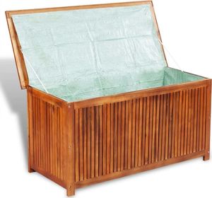 Skrzynia ogrodowa vidaXL Brąz 3