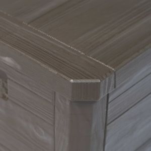 Skrzynia ogrodowa vidaXL 280 l Brąz 4