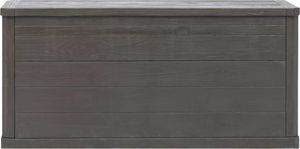 Skrzynia ogrodowa vidaXL 280 l Brąz 8